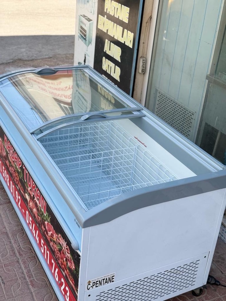 difriz derin dondurucu 800 litrelik difriz içi beyaz difriz et dolabı - 19