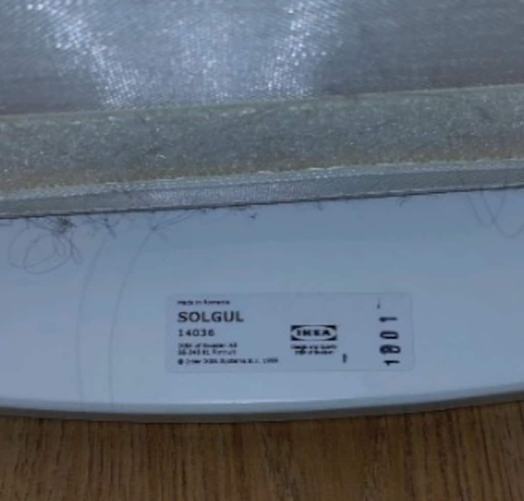 IKEA SOLGUL 60x120 Bebek Karyolası + Yatak / SİLİVRİ YENİ MAHALLE - 3