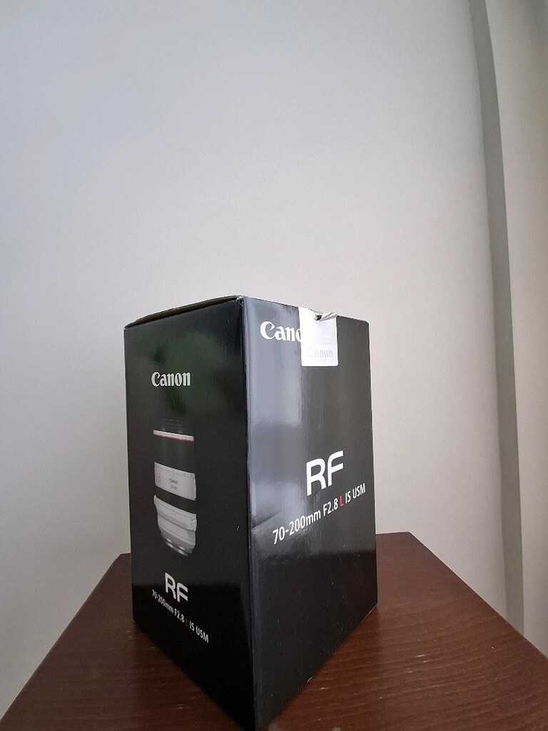 Boş canon lens kutusu - 2