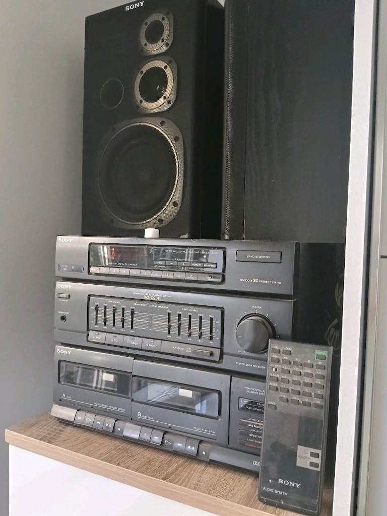 sony SS -XO D201 orjinal japon müzik seti - 3