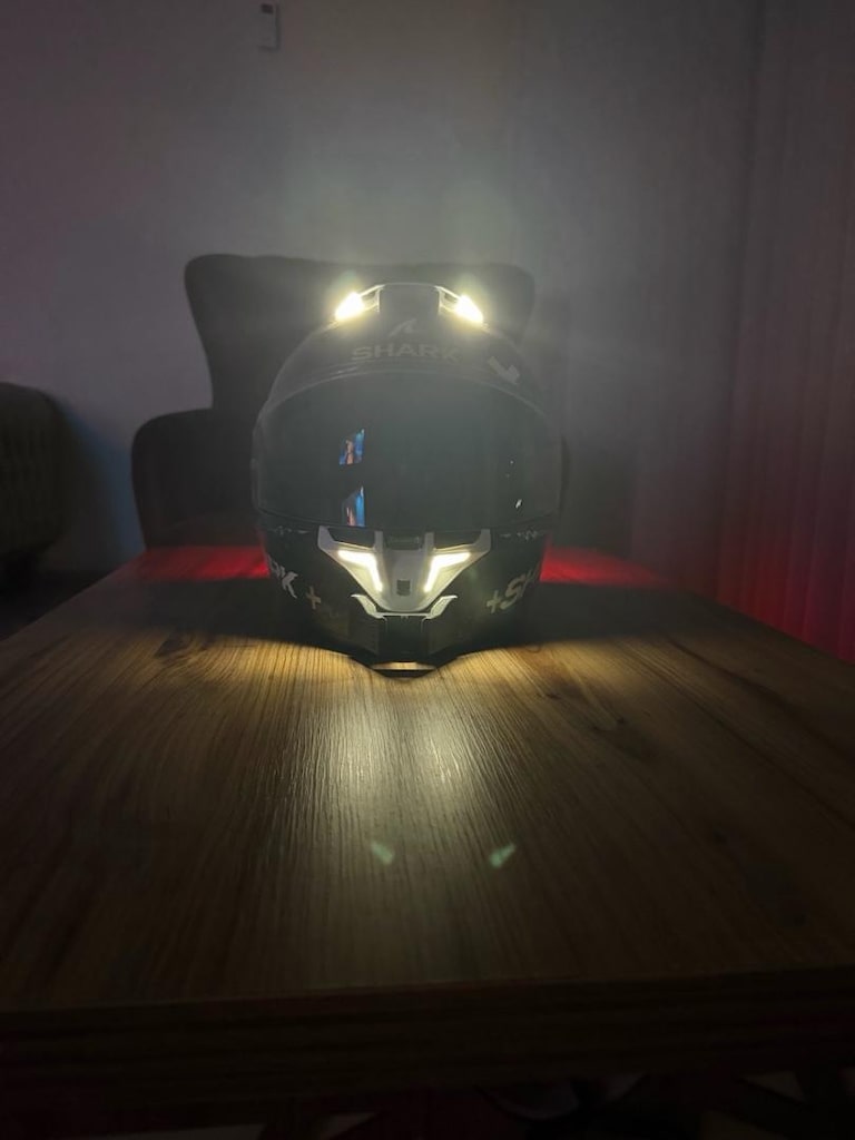 Shark Ledli Kask - Extra vizör ve Chin mount - 4