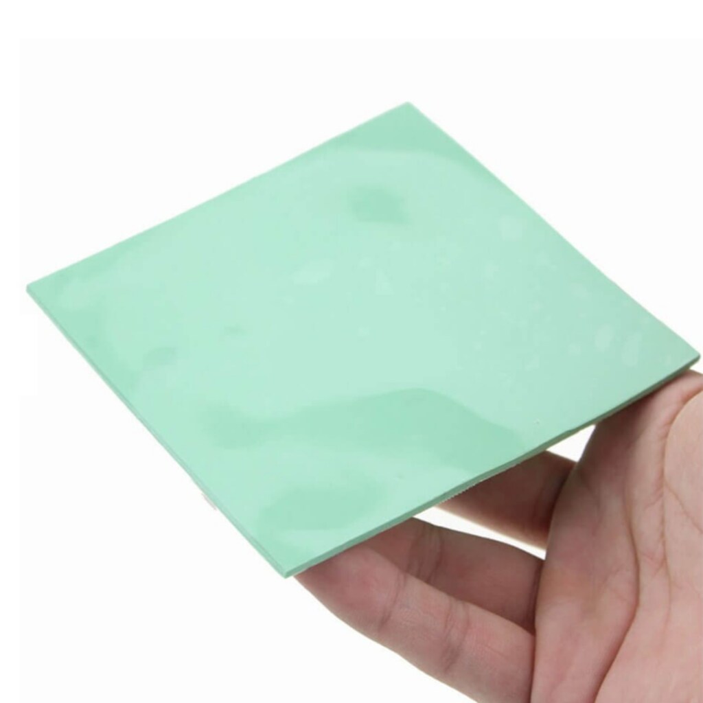 10x10 cm Chipset Soğutucu Termal Pad Ped Kalınlık 2 mm. - Yeşil