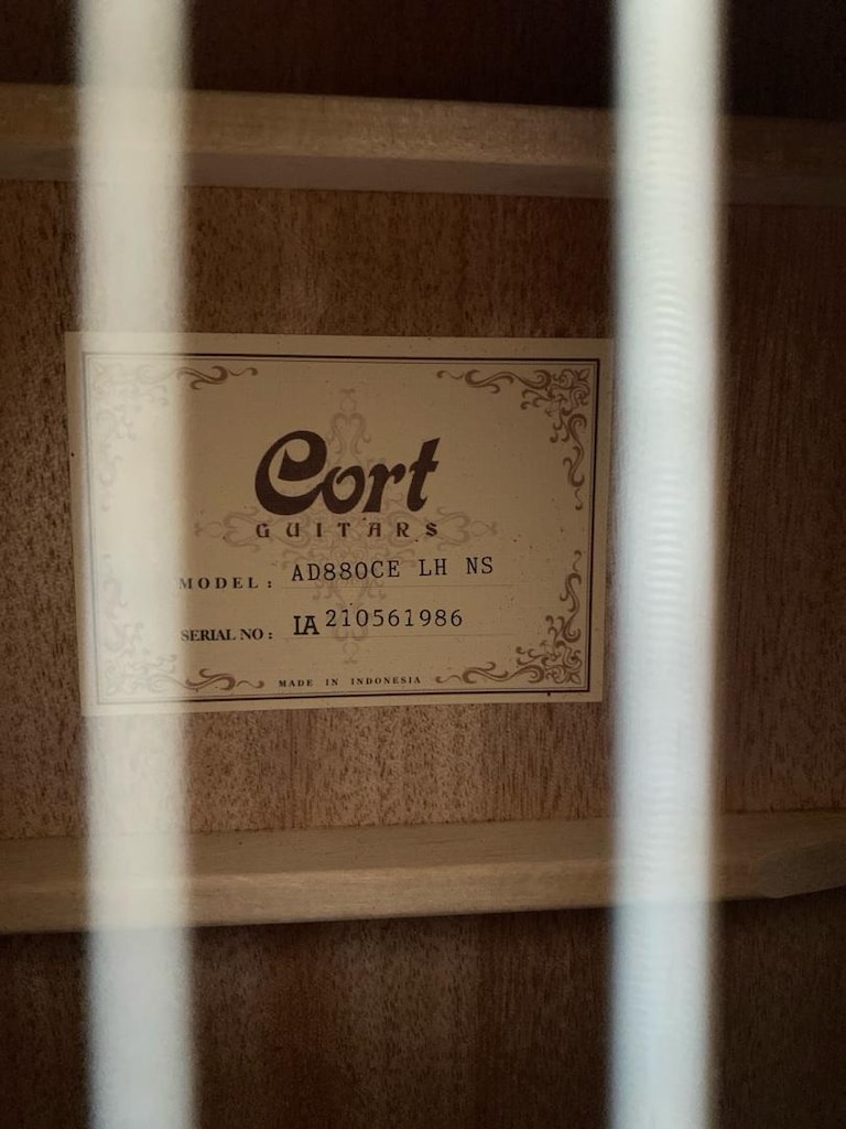 Cort AD880CE LH NS Solak Elektro Akustik Gitar - 3