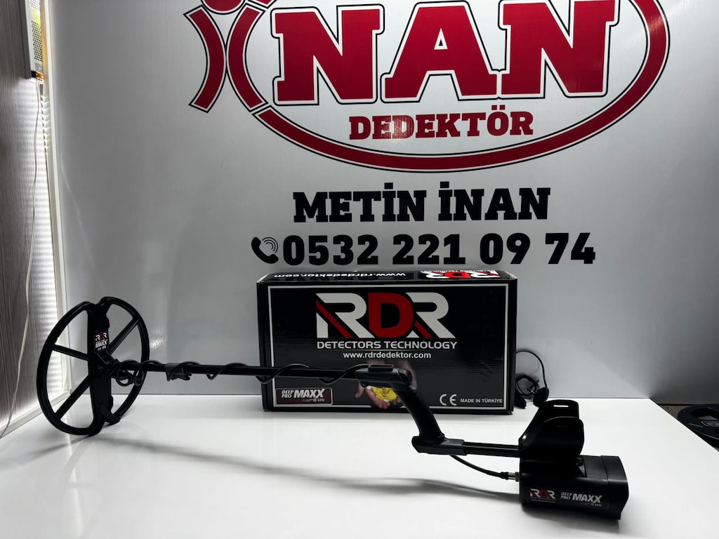 RDR DEEP PRO MAX DEDEKTÖR İKİNCİ EL SIFIR AYARINDA TERTEMİZ BU FİYATA - 6