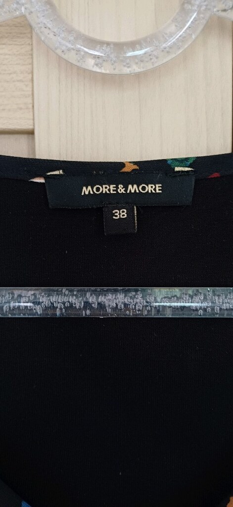 More & More marka çiçekli,astarlı elbise - 3