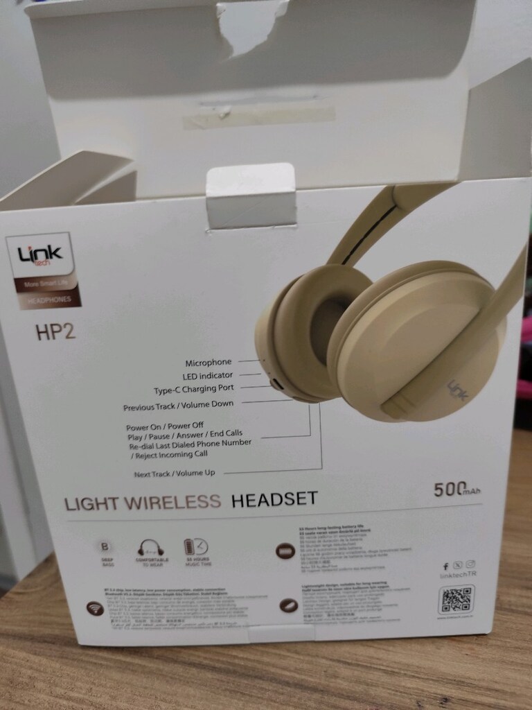 Link tech HP2( kablosuz kulaklık) - 4