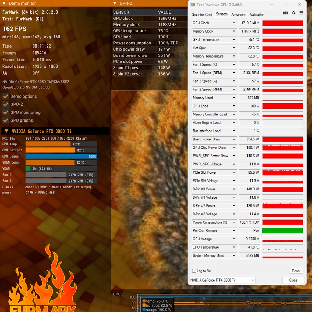 Gainward RTX 3080 Ti Phoenix 12GB GDDR6X 384-Bit - 9