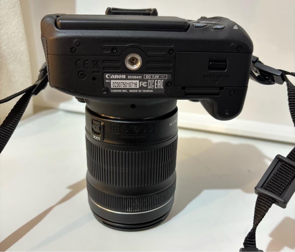 Canon EOS 700D DSLR Fotoğraf Makinesi – Sıfır Ayarında, Çok Az Kullanı - 9