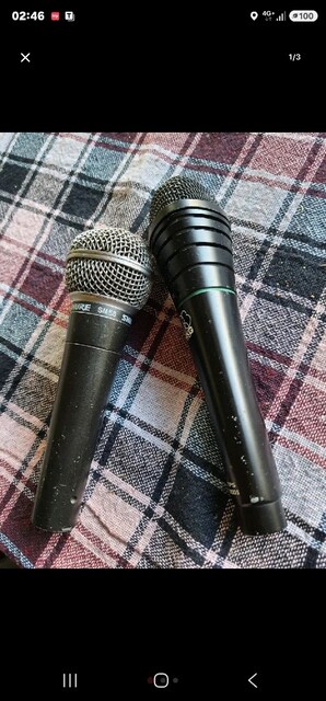 shure SM 58 ,akg vokal mikrofon