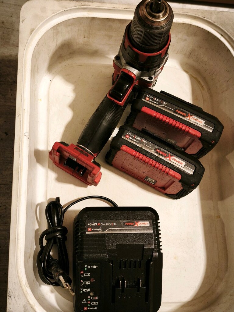 ORİJİNAL EİNHEL 18 VOLT ŞARJLI MATKAP ARIZALI TETİK SAĞLAMDIR - 4