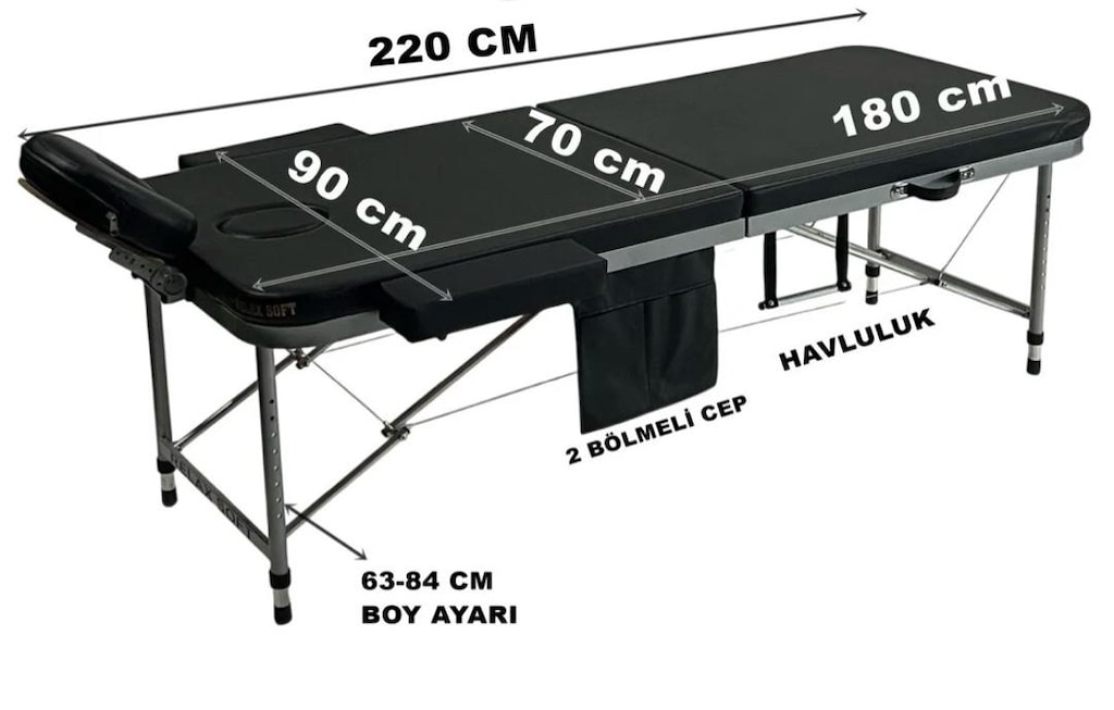 Taşınabilir/ Katlanabilir Masaj Masası / Sedye - 2
