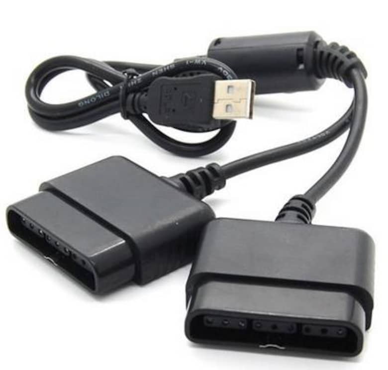 4251 Usb To Ps2 Oyun Kolu Joystick Çevirici Dönüştürücü Kablosu - 2