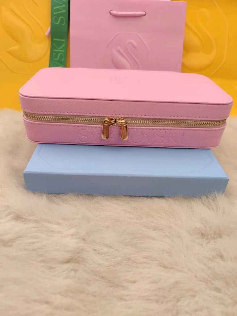 Swarovski Pembe Takı Kutusu - 3