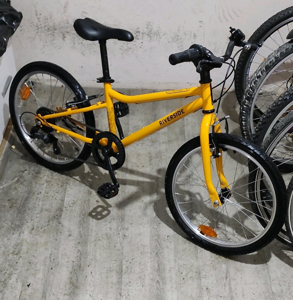 20 jant dahatclon btwin sıfır ayar vitesli çocuk bisikleti - 6