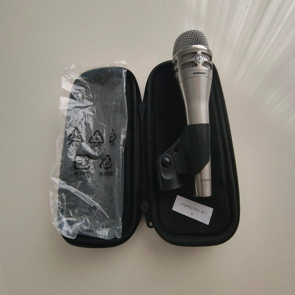 Shure KSM8 dualdyne fırçalanmış nikel vokal mikrofon - 5