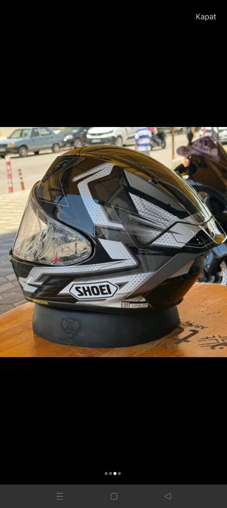 Motorcu kaskı L bedeb shoei marka - 2