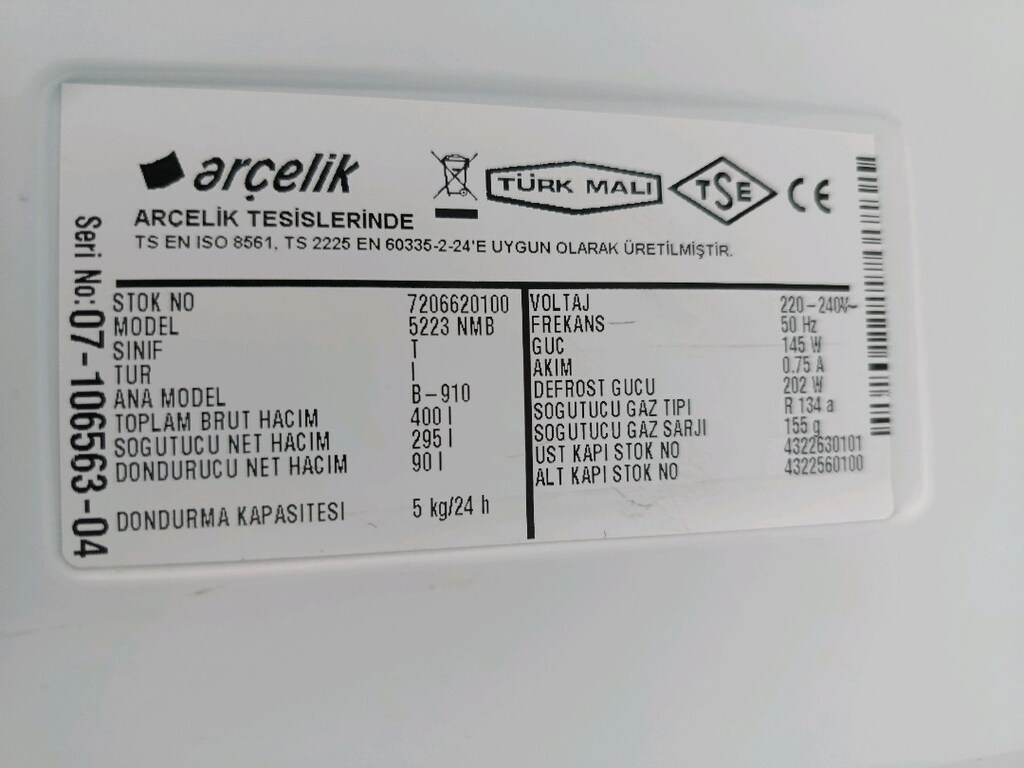 ARÇELİK NO FROST - 4