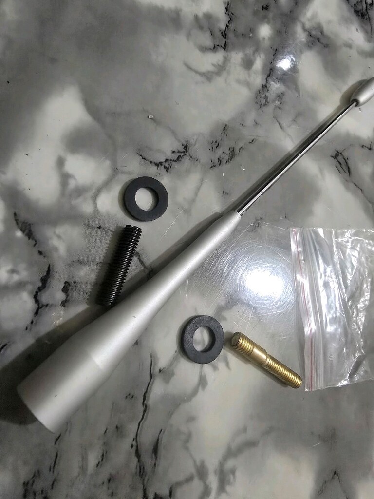 oto anten ,en iyi çekim,saf metal - 3