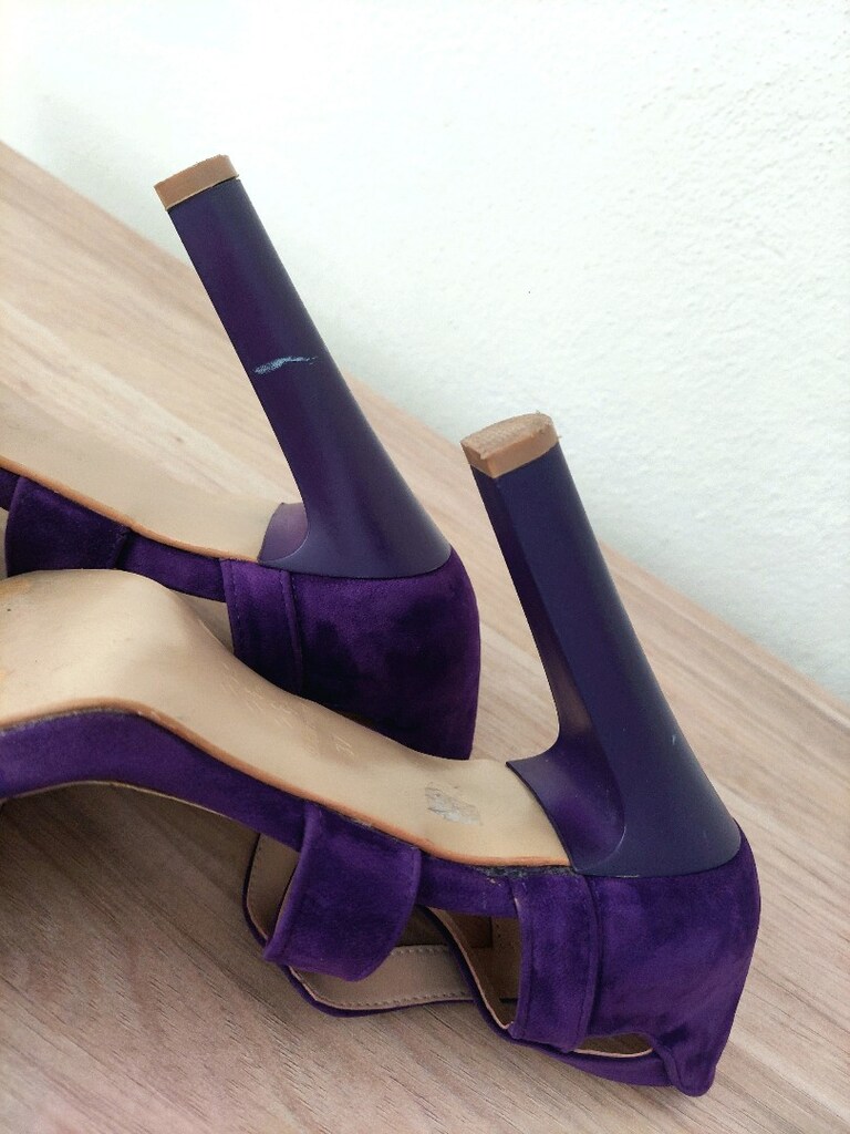 ÇLK Shoes Mor topuklu ayakkabı - 8