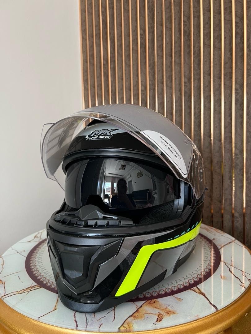 kask metal çene mekanızmalı sıfır - 4