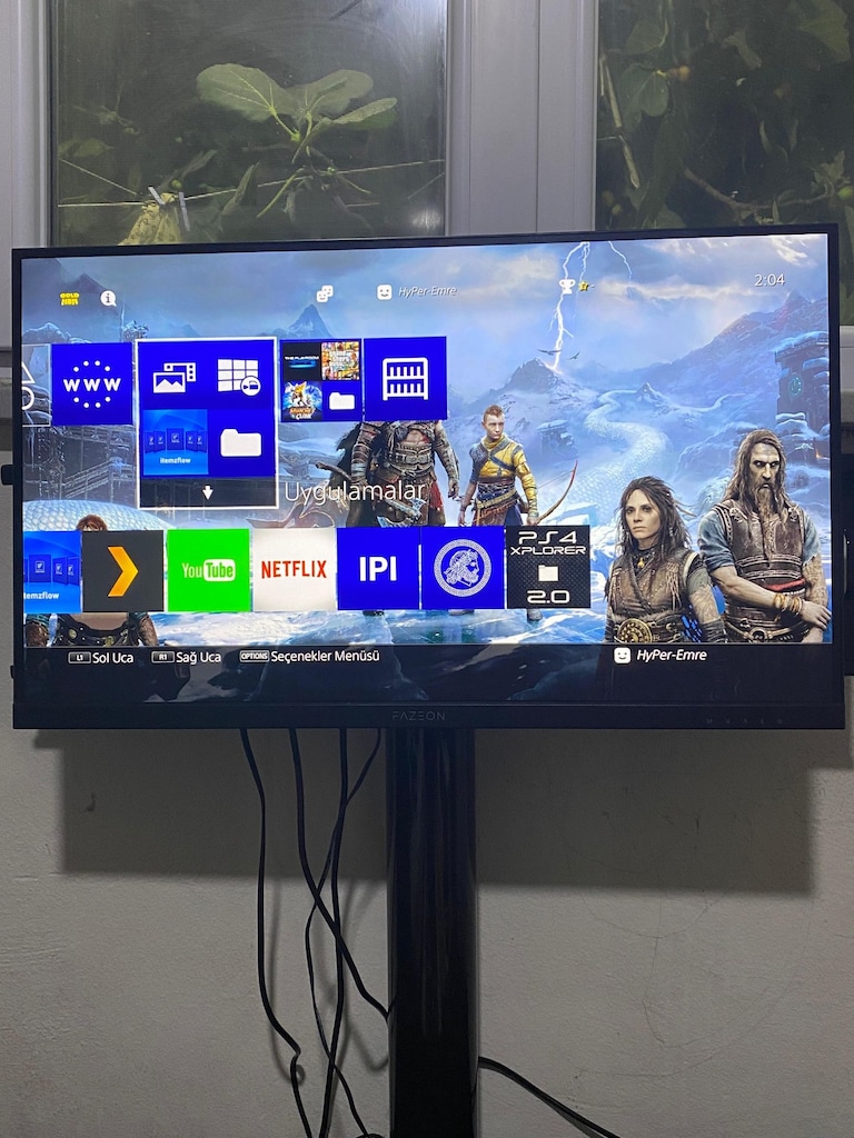 PS4 PRO 1 TB 1 KOL 7216B *KIRIK JAİLBREAK* 12 OYUN BAKIM YENİ - 5