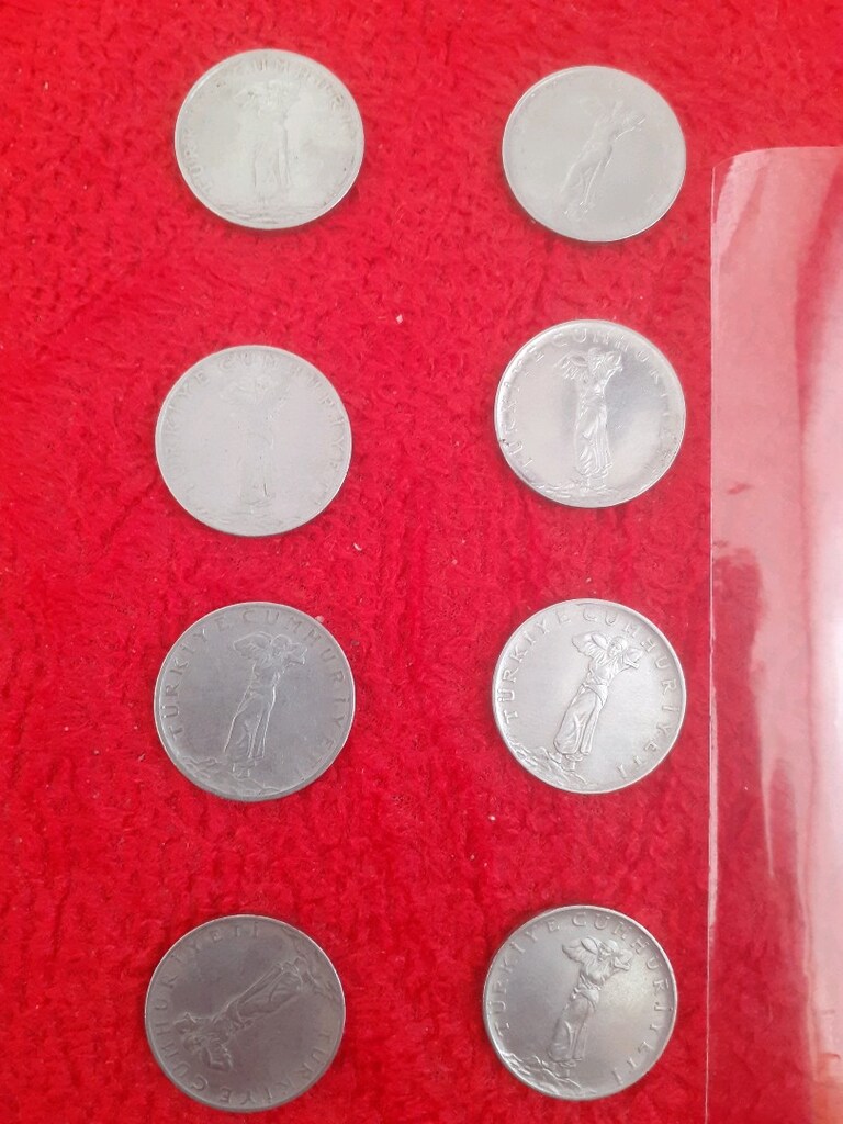25 kuruş metal para - 3