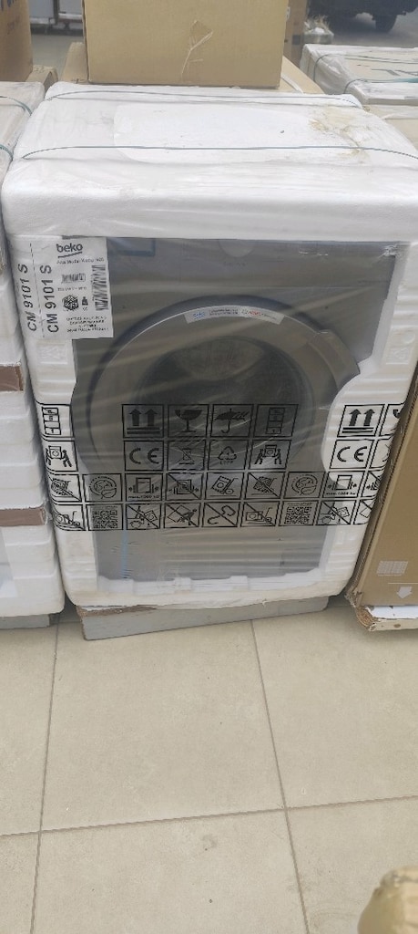 BEKO GRİ 9KG ÇAMAŞIR MAKİNESİ SIFIR AMBALAJINDA GARANTİLİ - 3