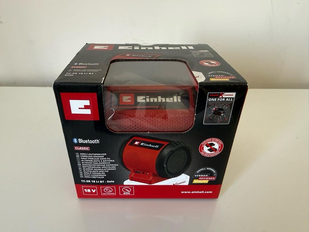 (GARANTİLİ) Einhell TC-SR 18 BT Solo Bluetooth Hoparlör - 2