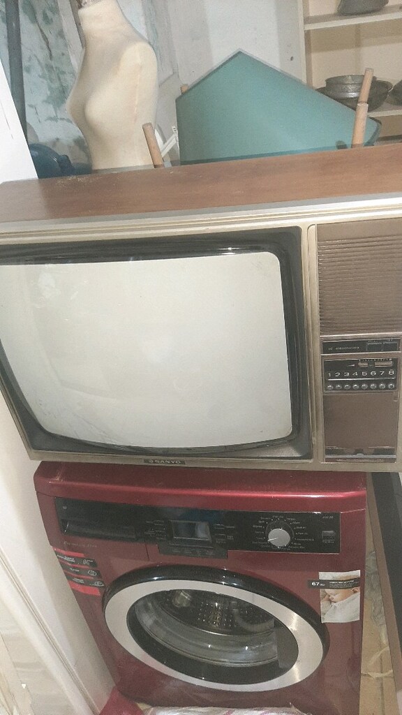 SANYO ANTİKA TÜPLÜ TV - 11