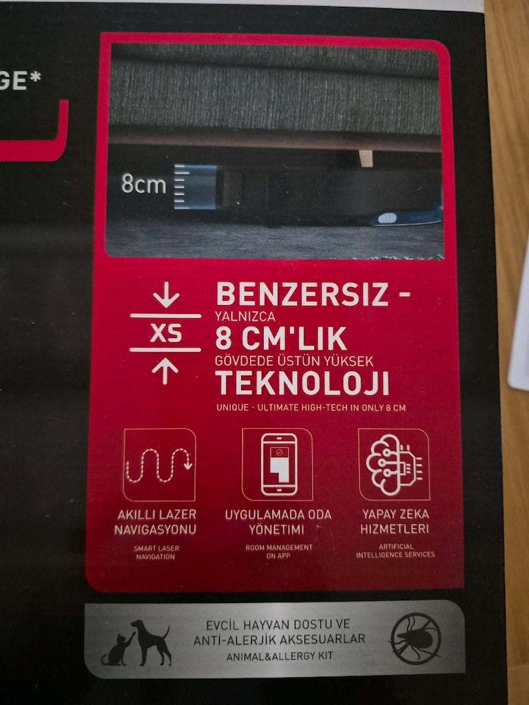 Tefal AL Animal ince robot süpürge. - 3