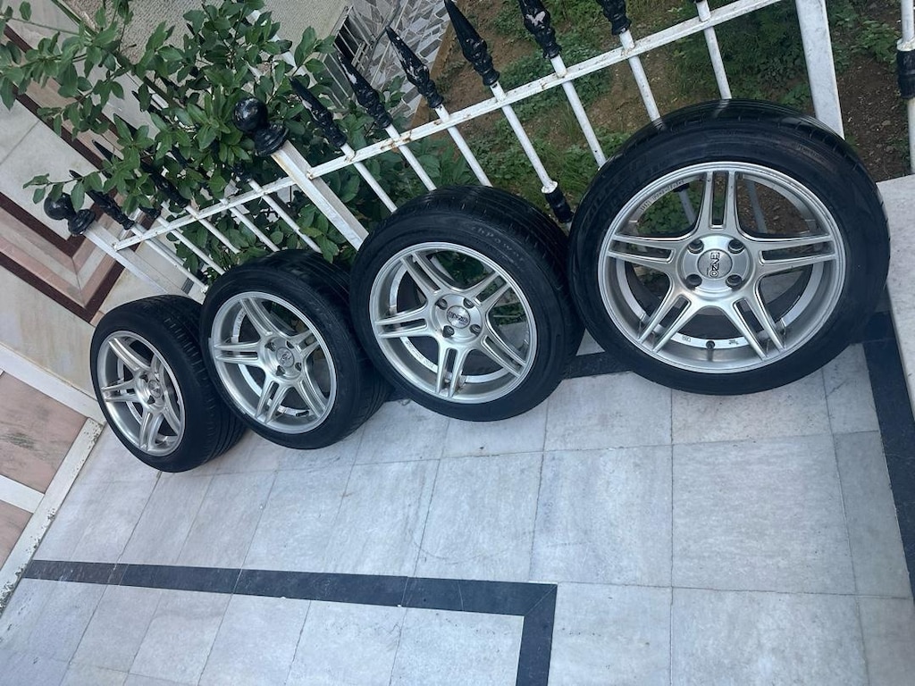 Sport Performans ÇELİKJANT lastik takımı 2.Adet Falcen 195 50 15 4x100 - 5