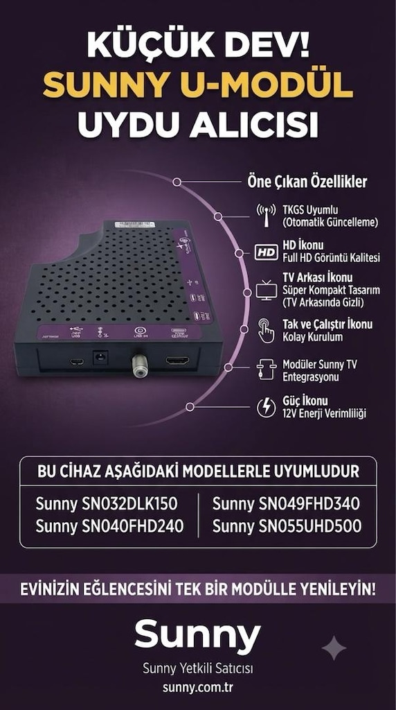SUNNY UYDU CİHAZI MODÜLÜ - 2