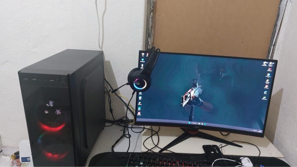 RTX 3060 Gaming PC + 240Hz Monitör | i7-9700K | 24GB RAM | 500GB SSD - 3