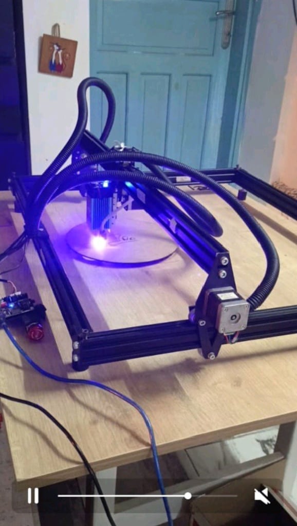 80 W lazer kesim ve gravür makinesi - 3