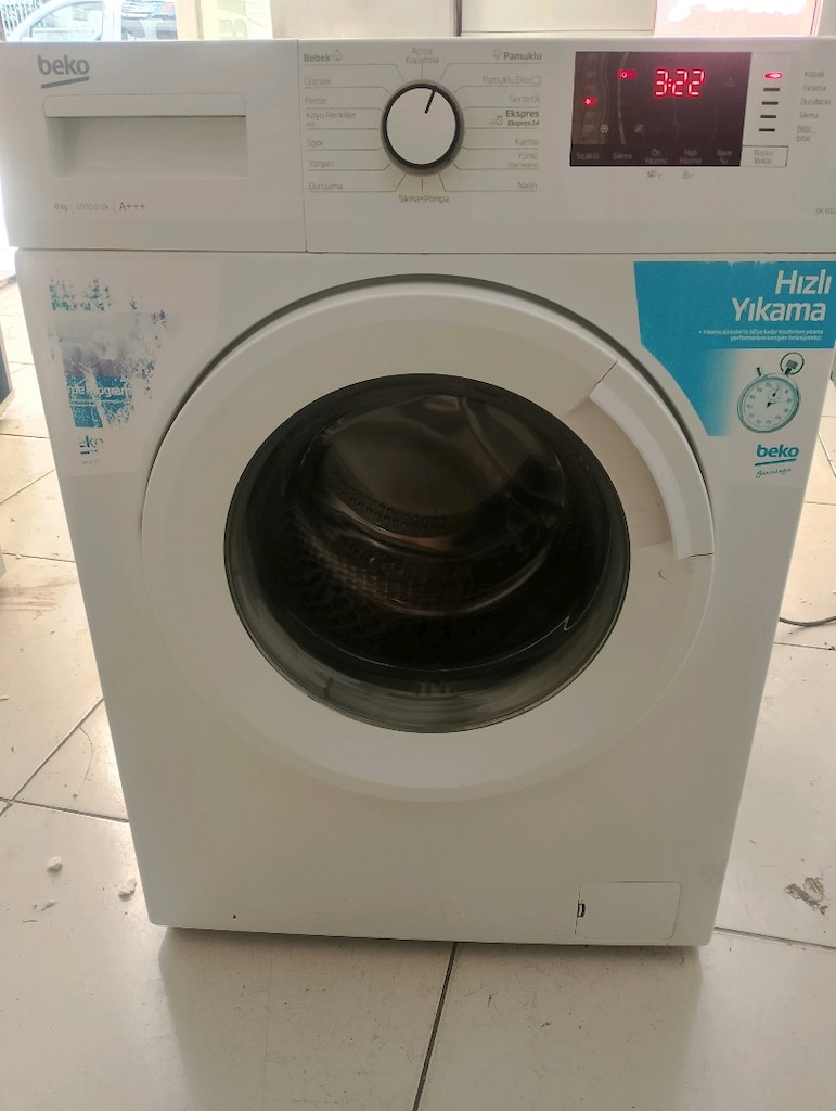 8 kilo a+++ Beko çamaşır makinesi nakliye kurulum dağil sorunsuz - 3