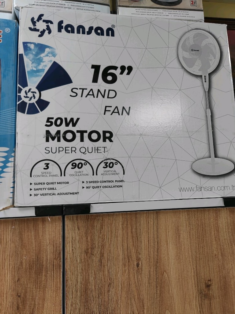 50w 16'' vantilatör sıfır Ortaca merkezde - 3