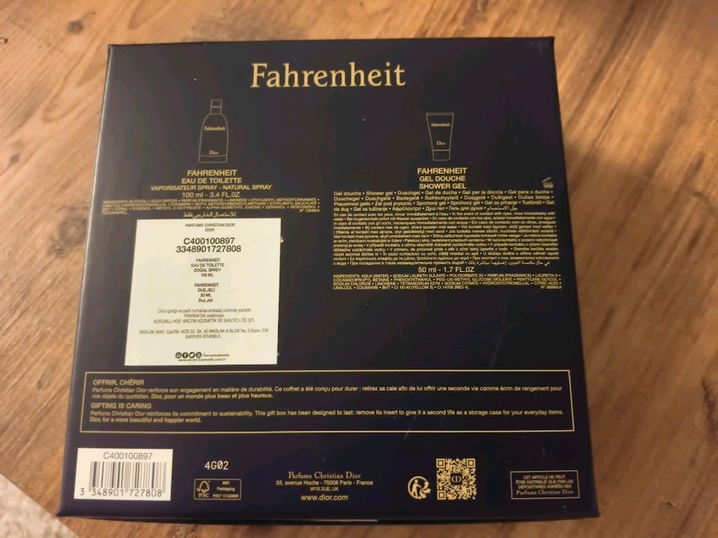 Dior Fahrenheit Parfüm ve Duş Jeli Seti - 2