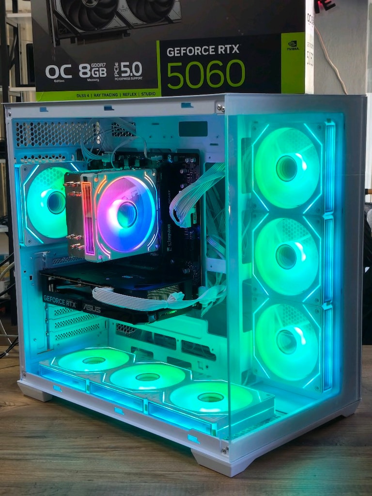 RTX 5060 RYZEN5 7500F 16GB DDR5 RAM 1TB M2SSD 600W AKVARYUM OYUNCU KAS - 3