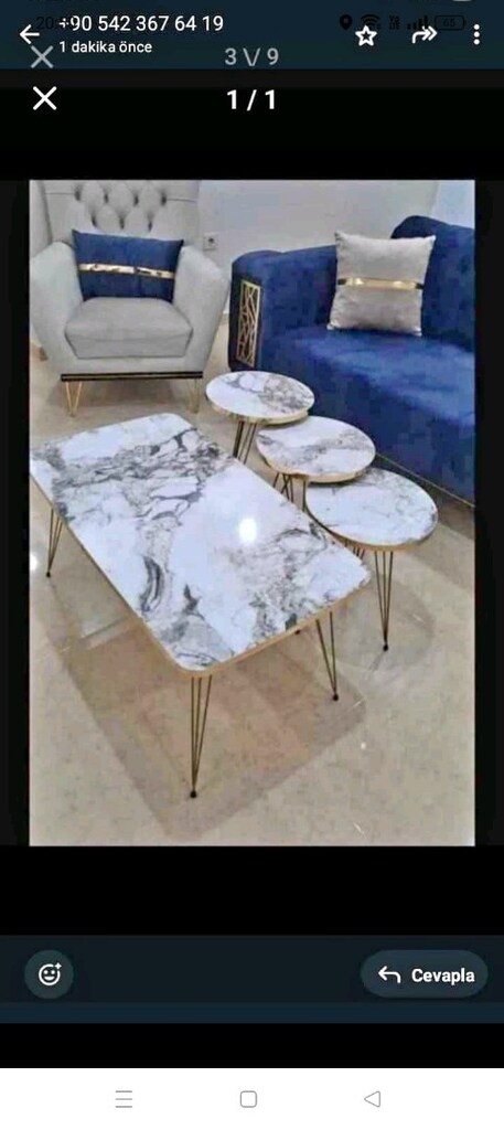 zigon sehpa takımı - 3