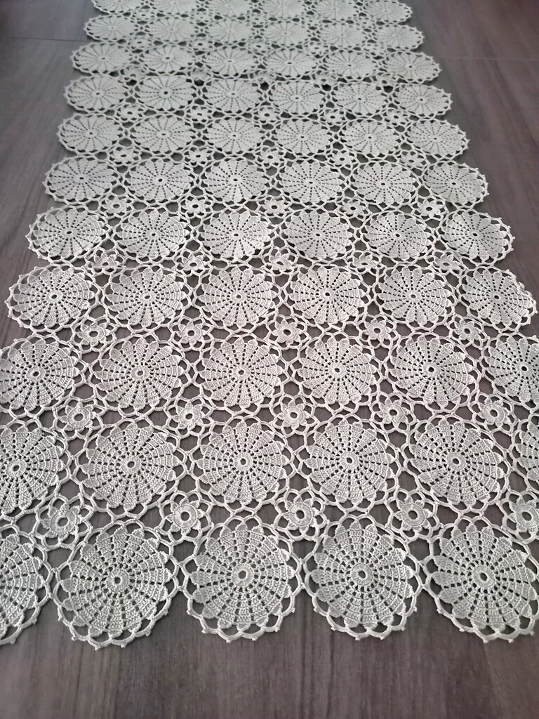 DANTEL MASA İCİN ORTU 130×50 cm - 2