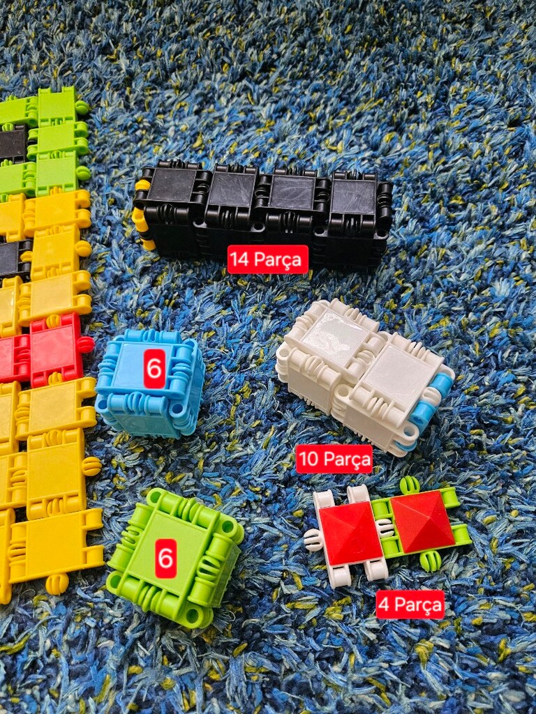 Geçmeli Blok Lego Seti - 4