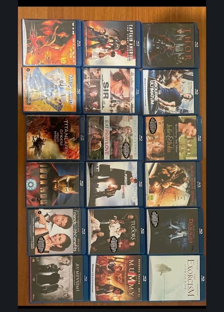 Orjinal bluray filmler açıklamayı okuyunuz lütfen