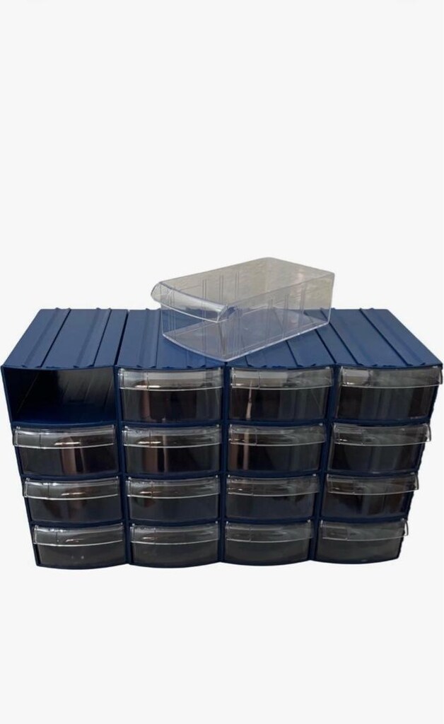 PLASTİK ÇEKMECELİ KUTU 730-M16 - 4