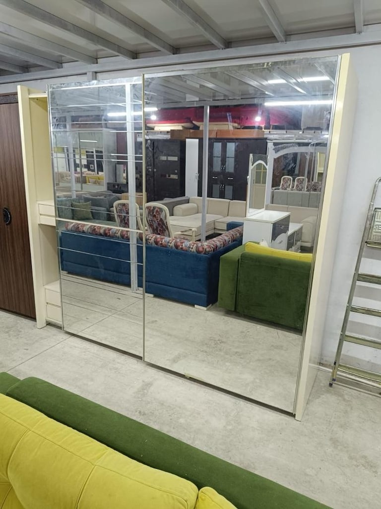 mdf lake boyalı sürgülü dolap eve teslim edilir - 5