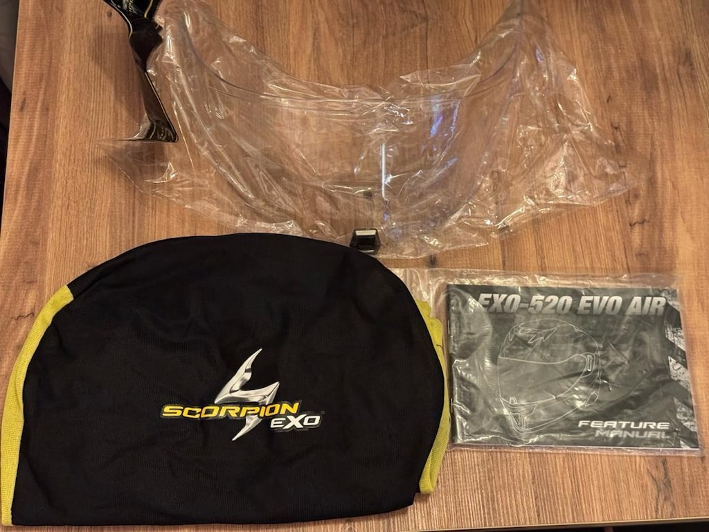 Scorpion Exo 520 Evo Air Kapalı Motosiklet Kaskı - 10