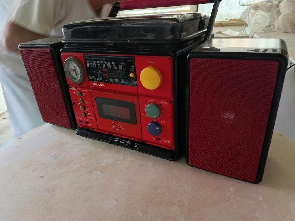 antika koleksiyonluk teyp plak radyo - 2