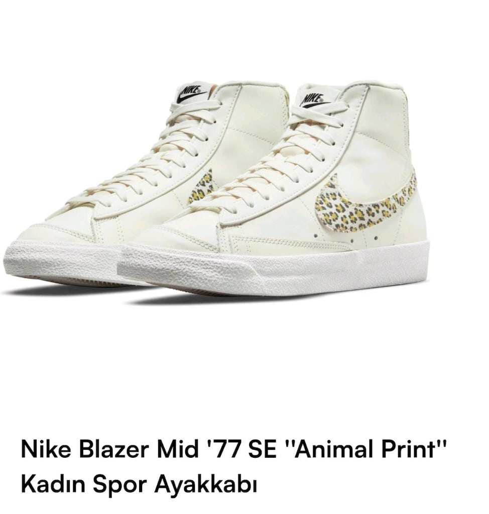 yeni gibi Nike blazer mid 77