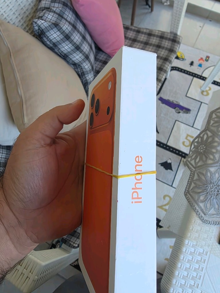 Turuncu iPhone sıfır kutu - 4