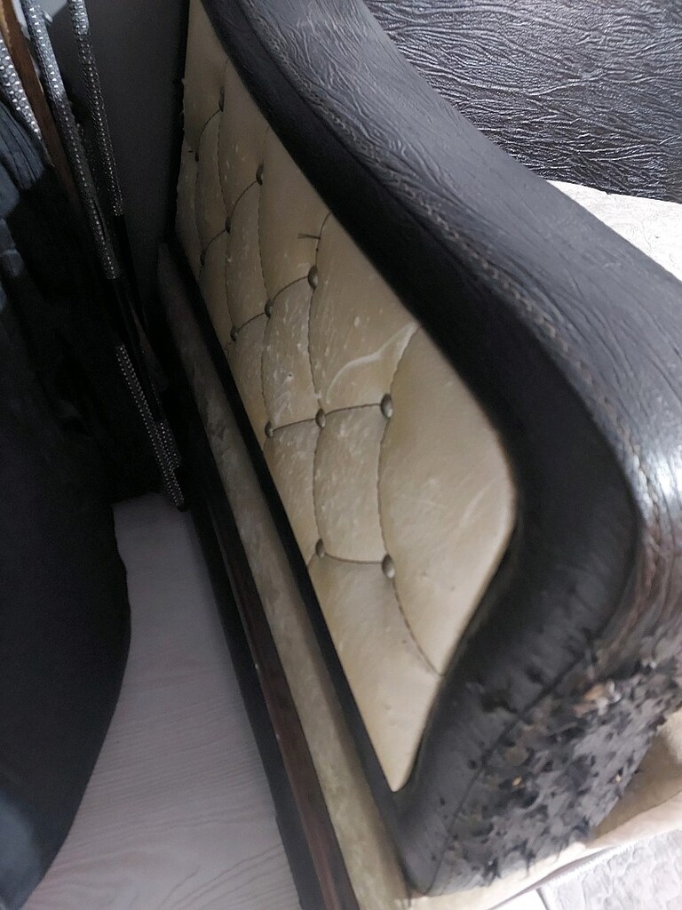 3 lü koltuk.. çok sağlam rahat büyük sadece yanlarda kedi tırmalama va - 5
