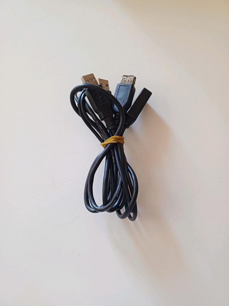 USB uzatma kablosu (2 adet) - 4